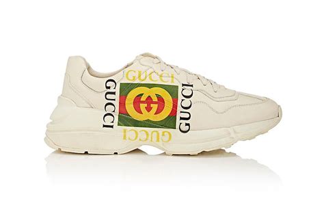 gucci logo dad shoes|chunky dad sneakers.